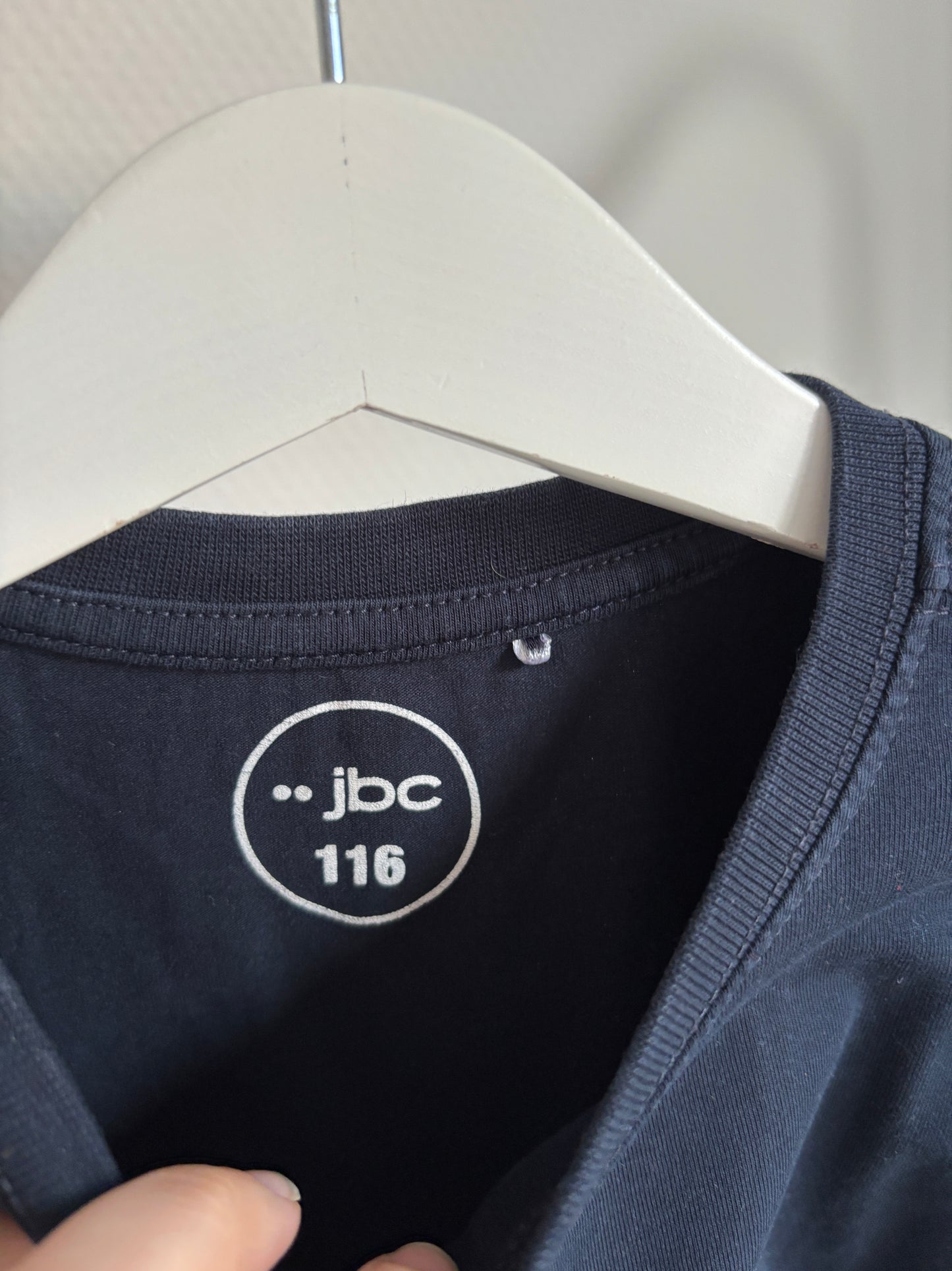 Marineblauwe longsleeve