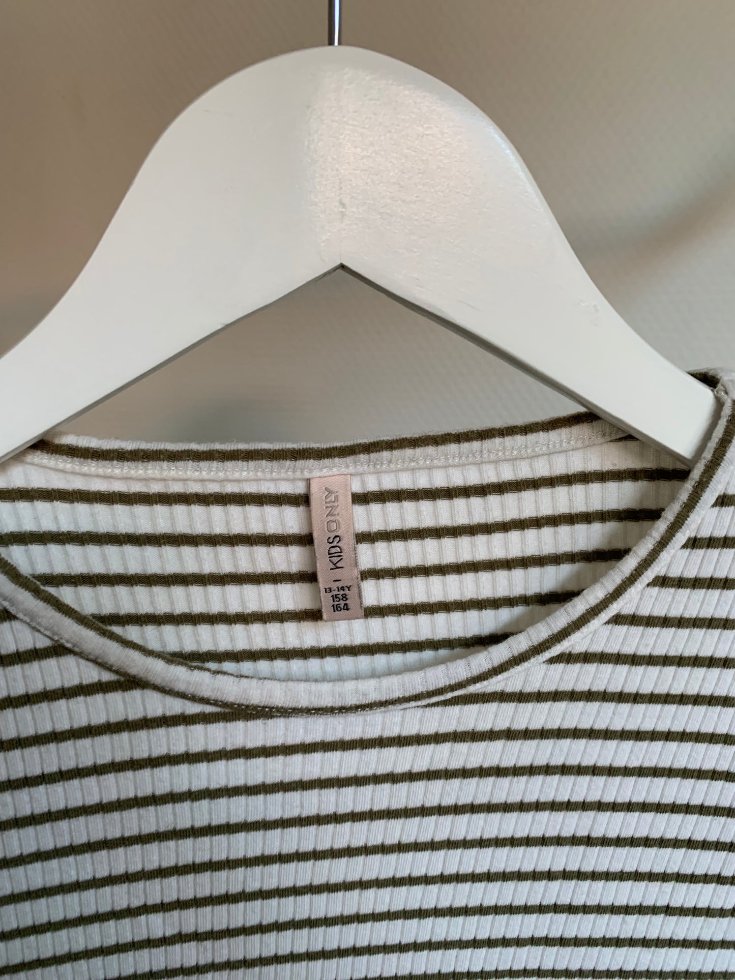 Gestreepte riblongsleeve