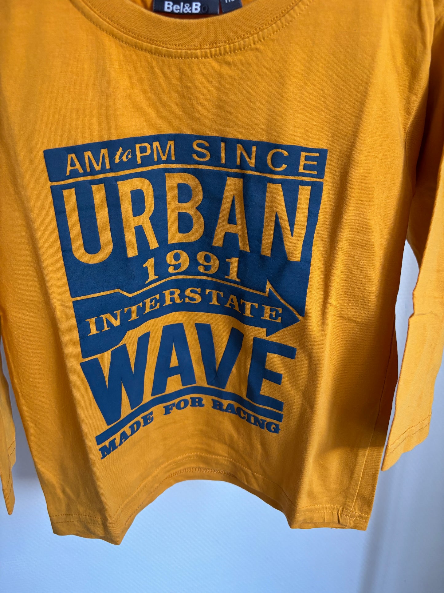 Mosterdgele longsleeve