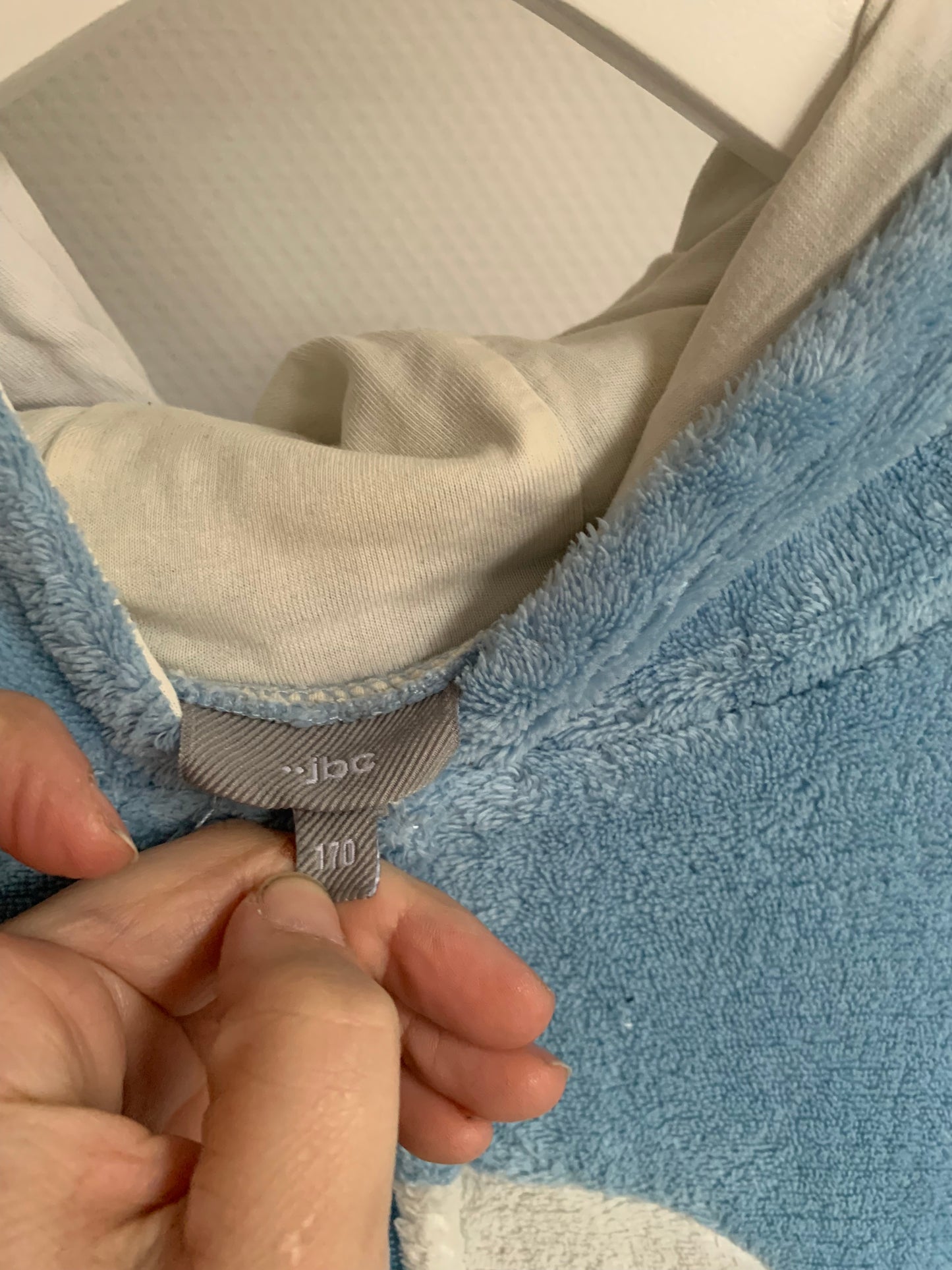 Blauwe unicorn onesie