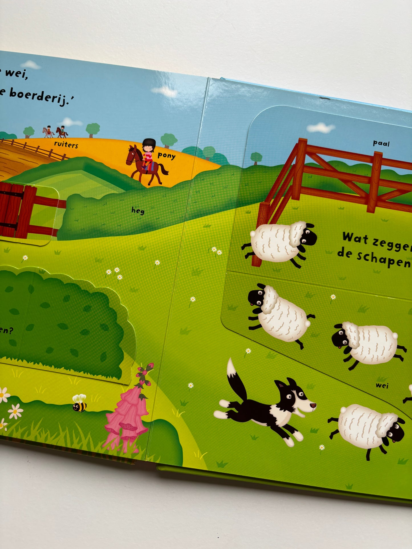 Drukte op de boerderij