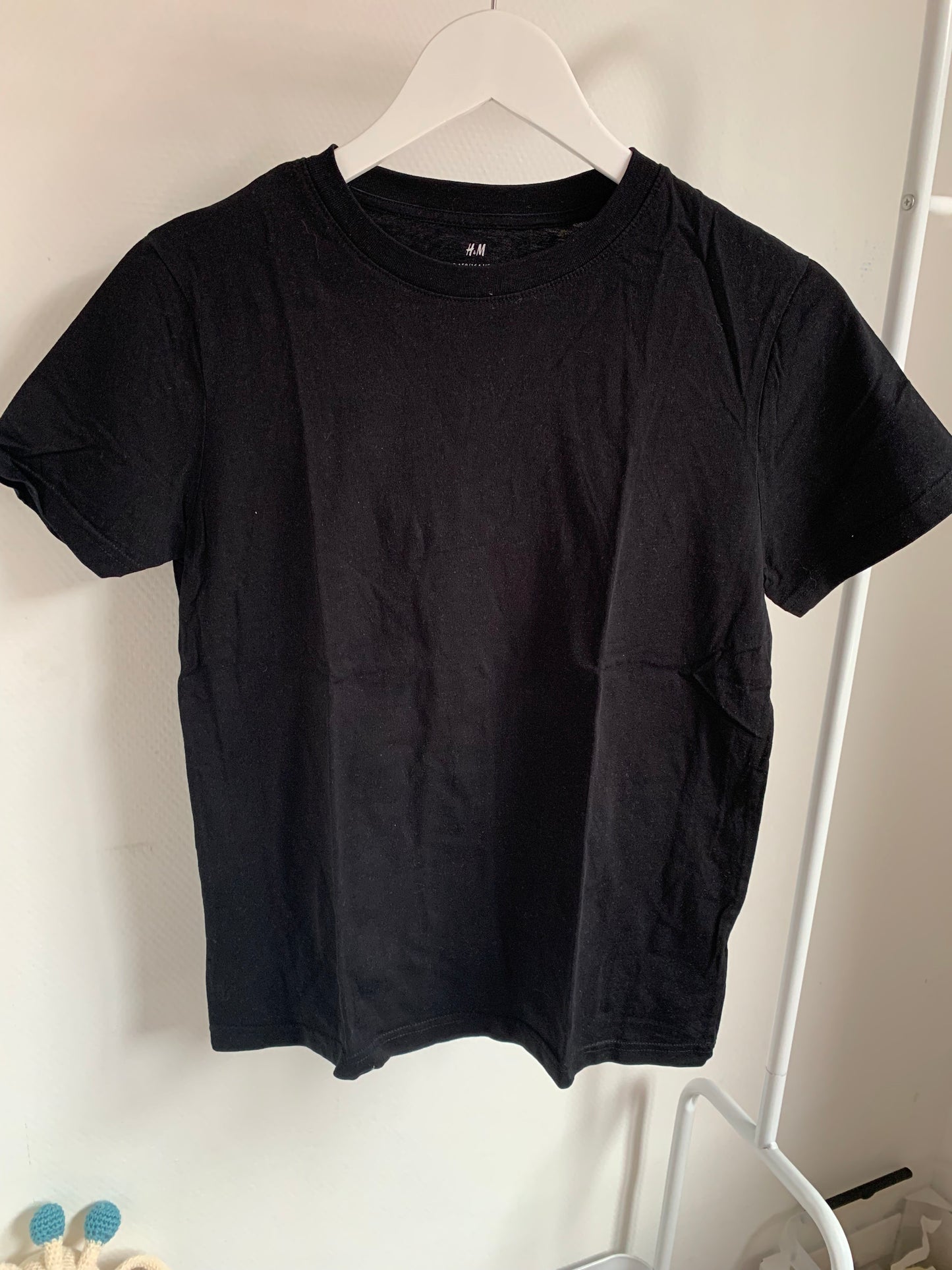 Zwarte basic T-shirt