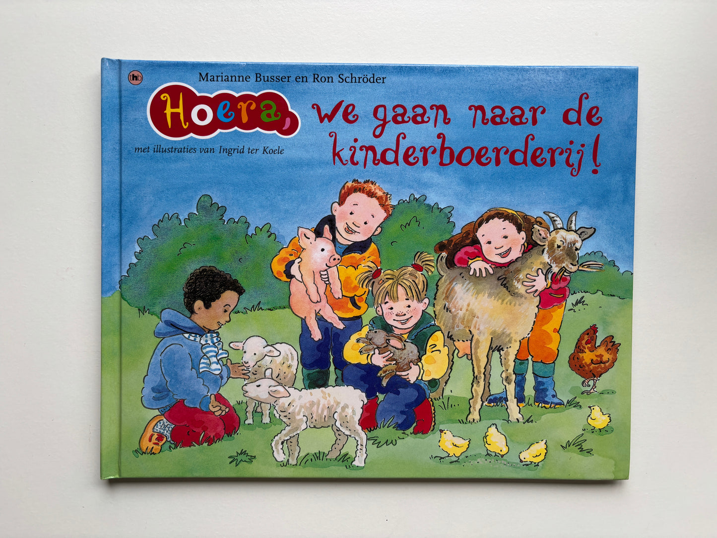 Hoera, we gaan naar de kinderboerderij!