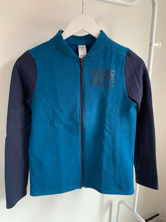 Blauwe vest