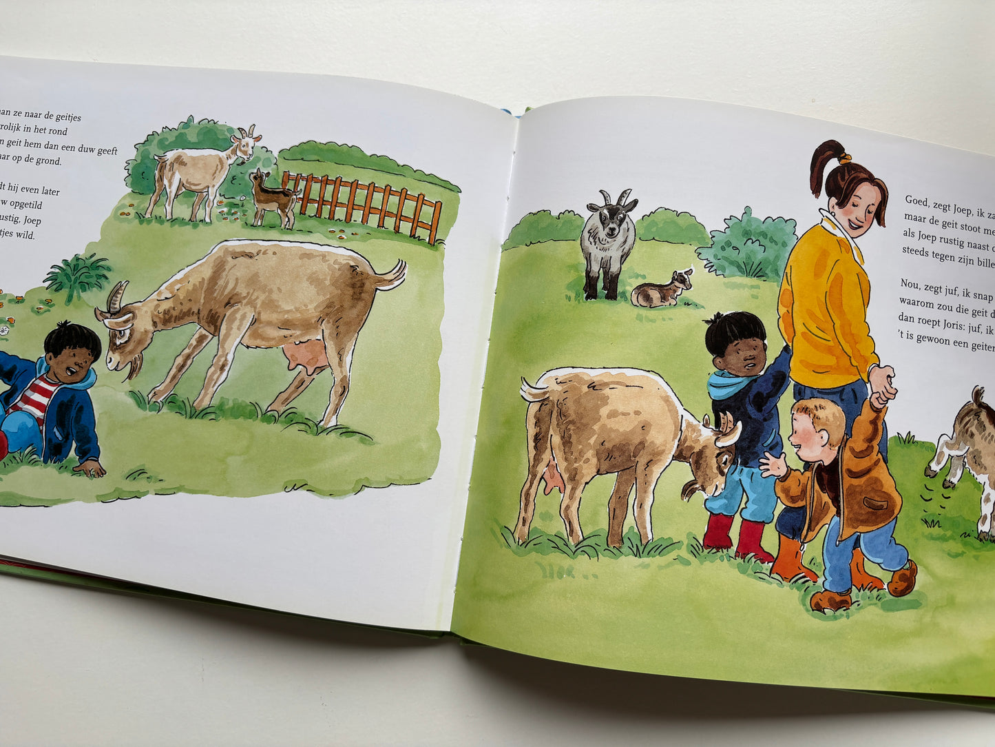 Hoera, we gaan naar de kinderboerderij!