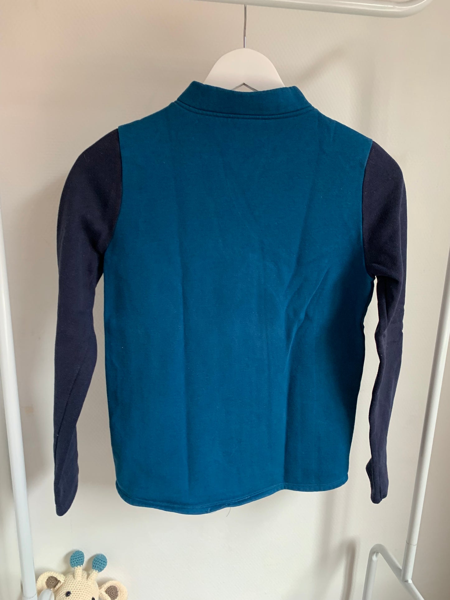 Blauwe vest