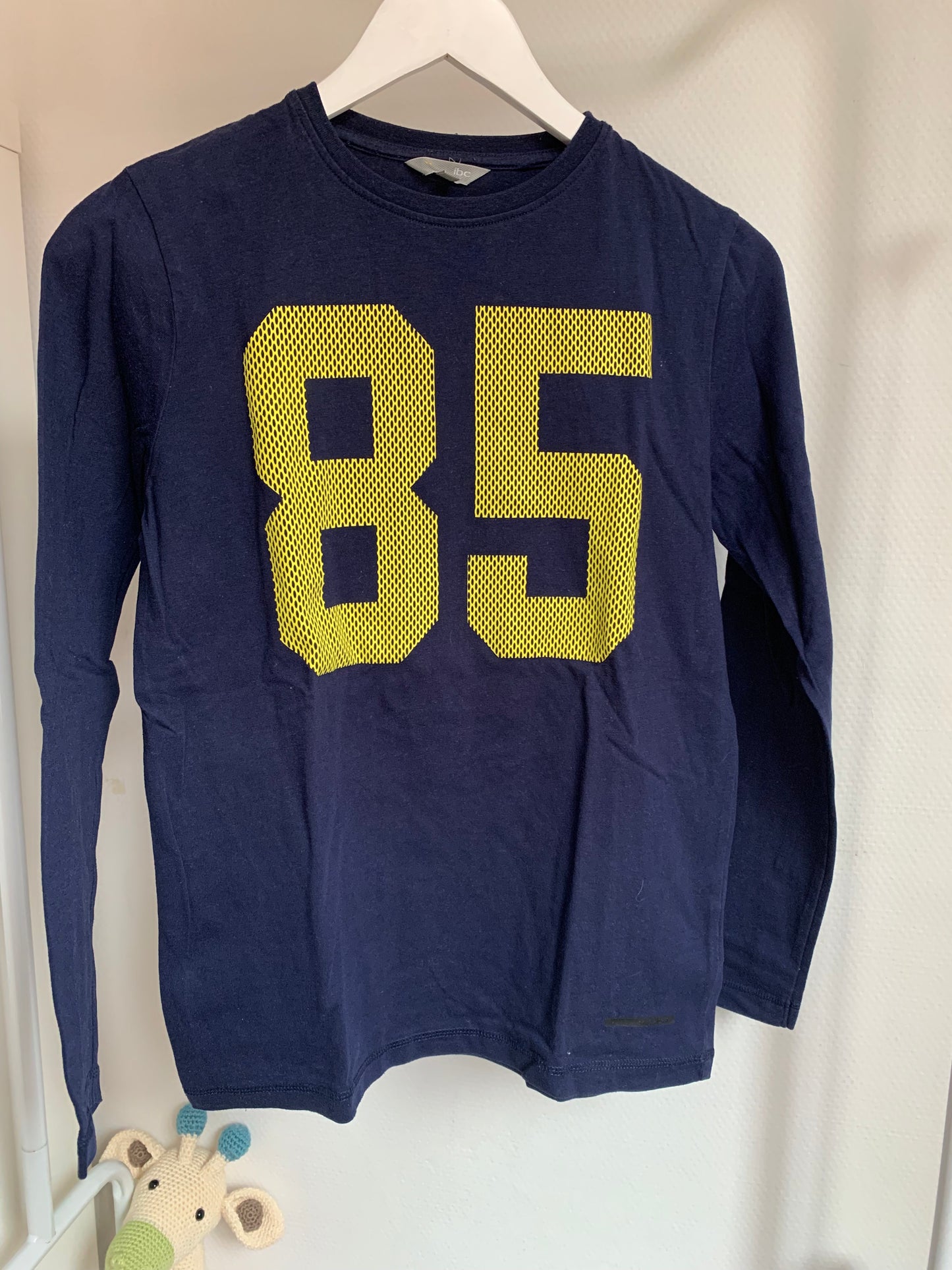 Marineblauwe longsleeve