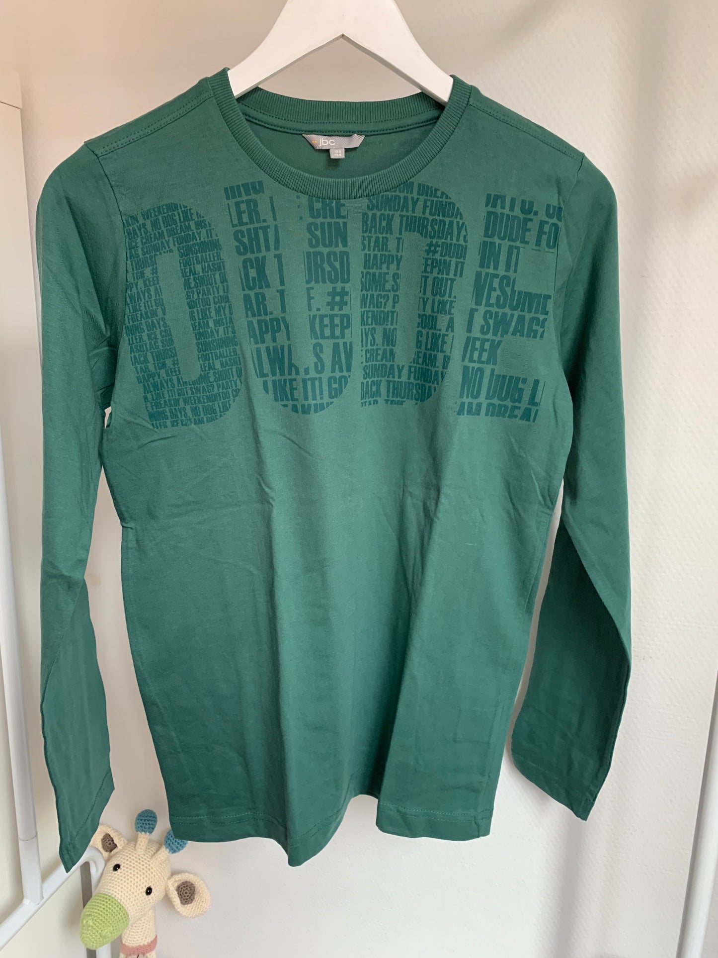 Groene longsleeve