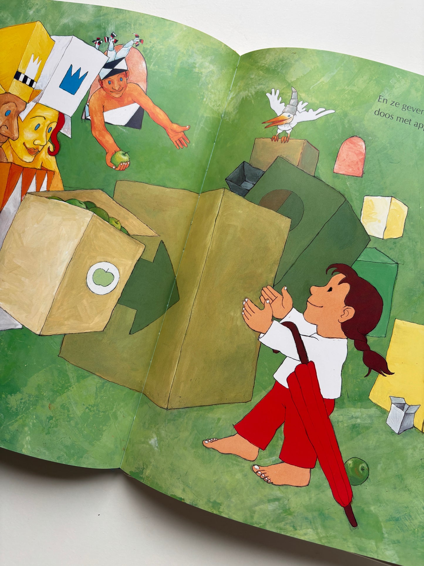 Kim in het land van de kartonnen dozen