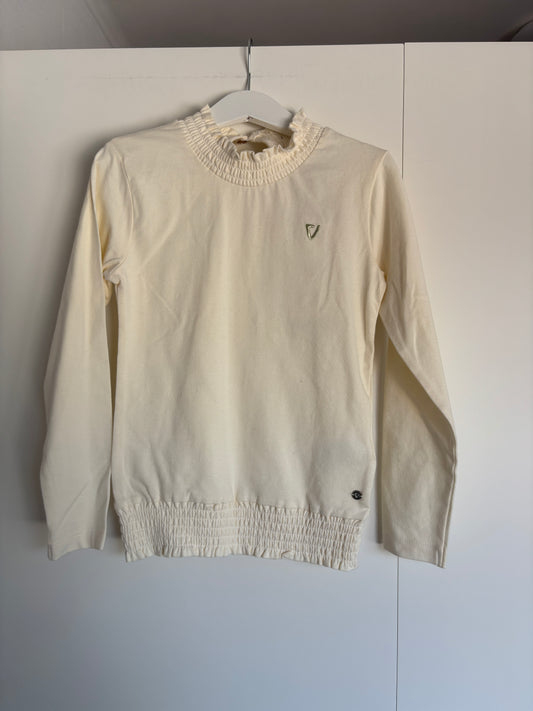 Crèmekleurige trui/longsleeve