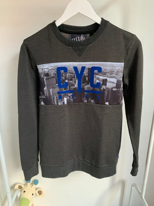 Donkergrijze sweatshirt