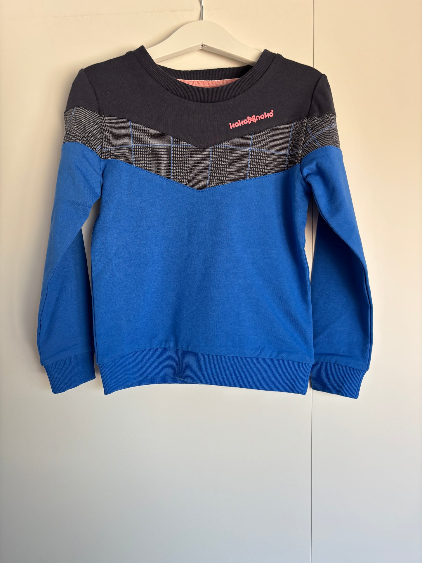 Blauwe sweater