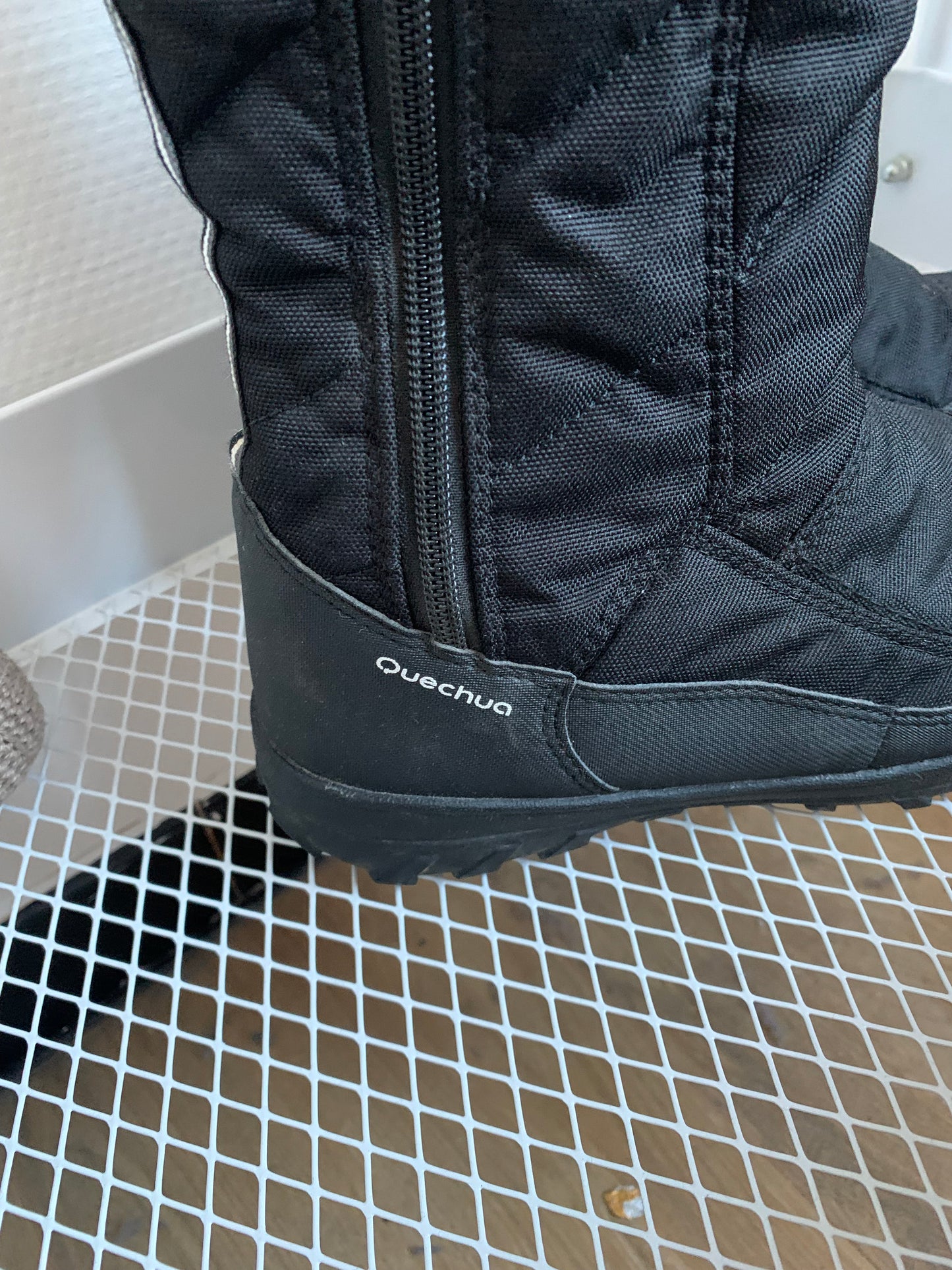 Zwarte sneeuwlaarzen