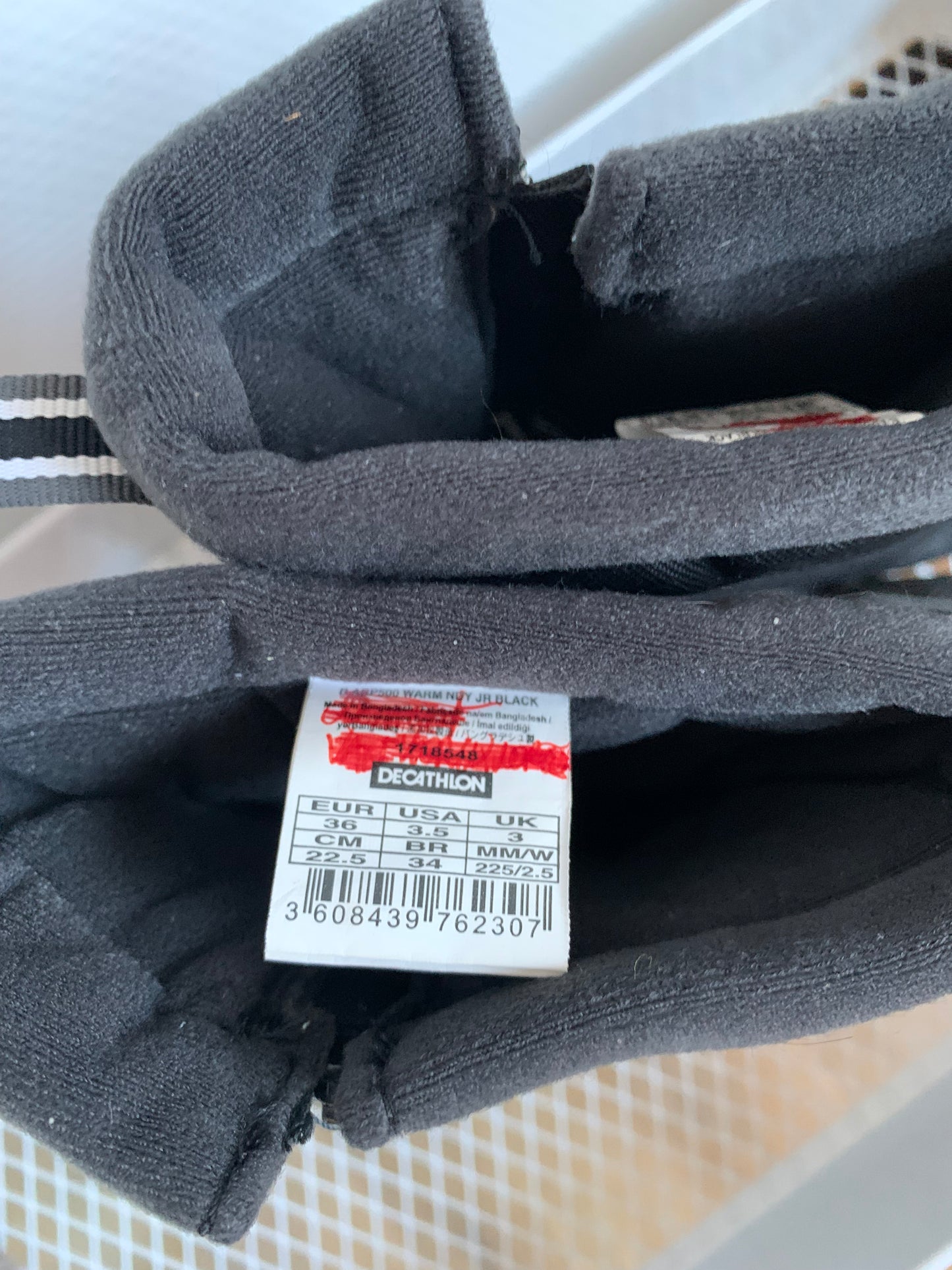 Zwarte sneeuwlaarzen