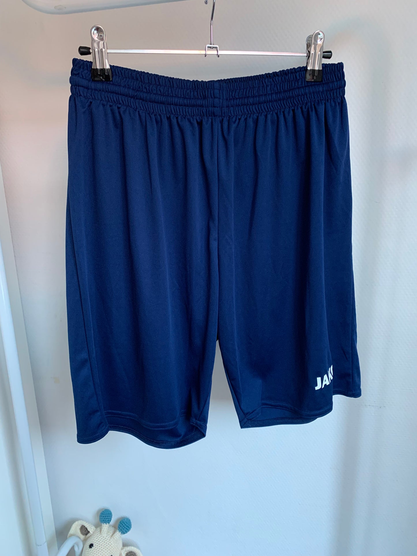 Marineblauw sportshortje