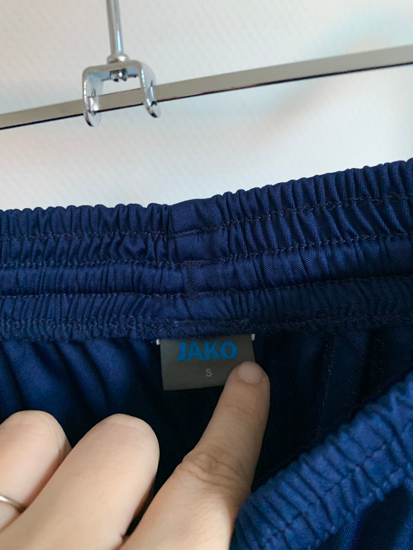 Marineblauw sportshortje