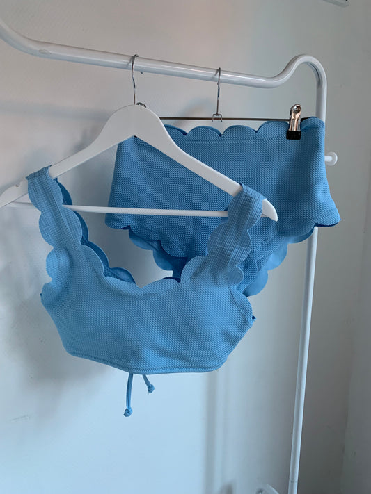 Lichtblauwe bikini