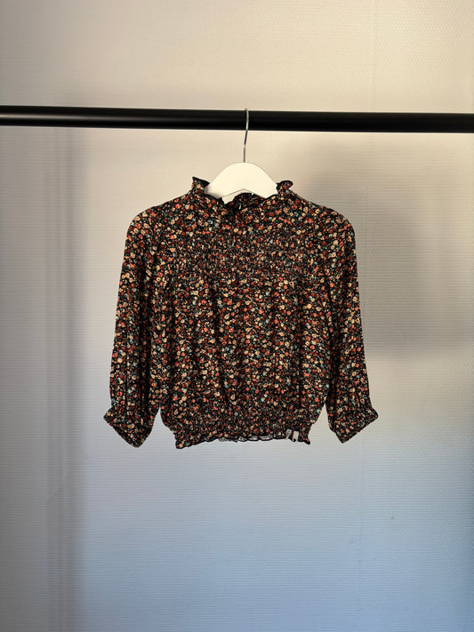 Herfstkleurige blouse