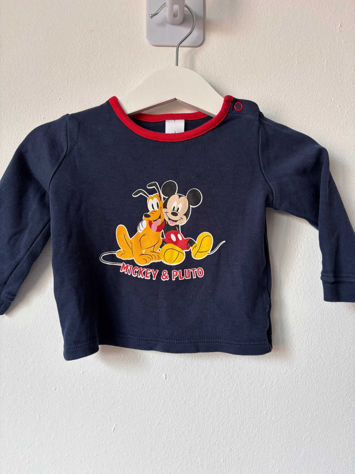 Marineblauwe longsleeve | Disney Baby | 68