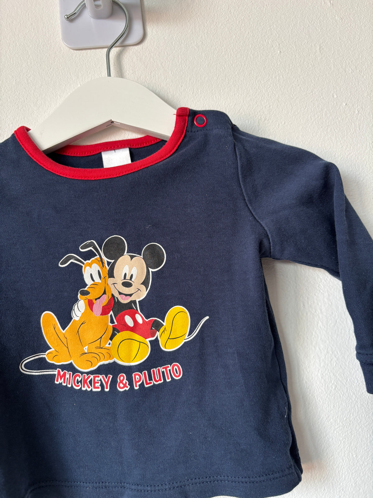 Marineblauwe longsleeve | Disney Baby | 68