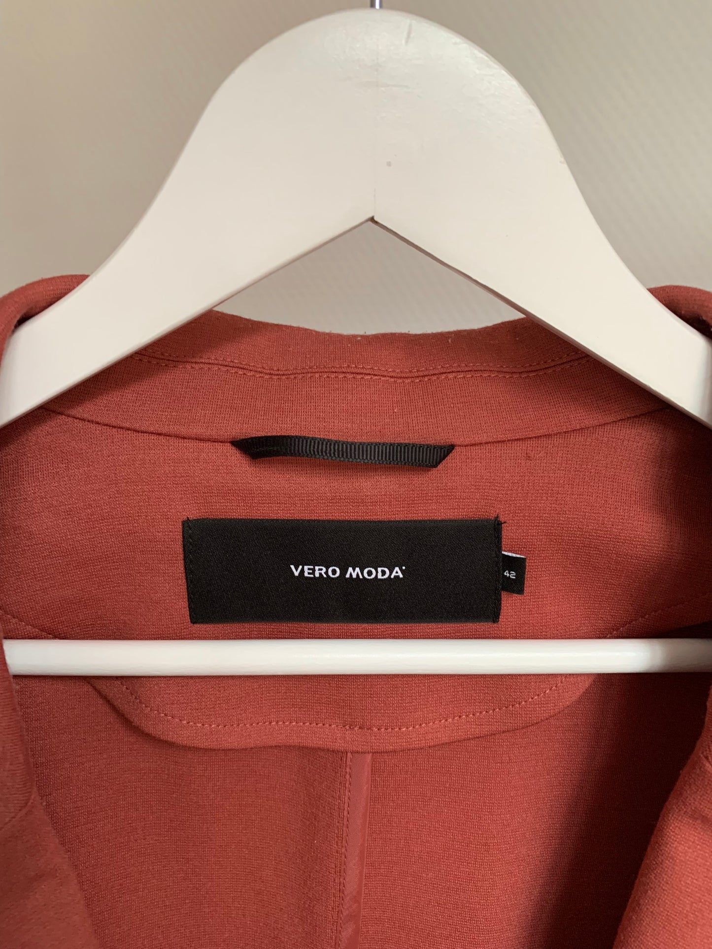 Roestkleurige blazer