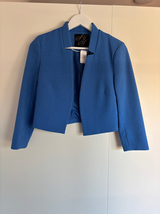 Blauwe blazer