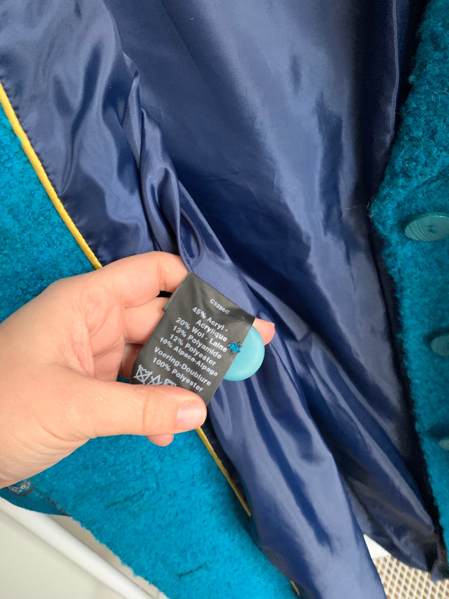 Winterjas met bijpassend sjaaltje