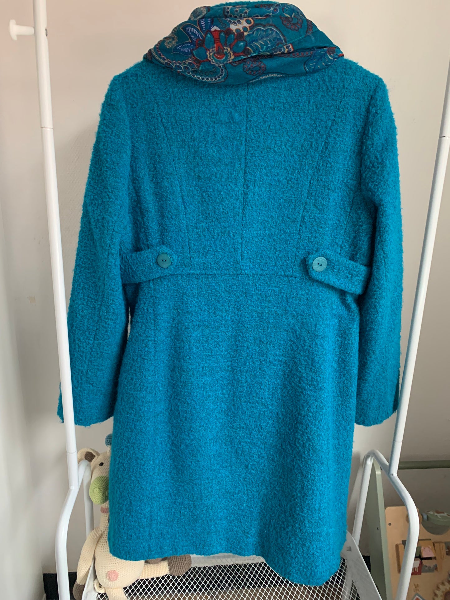 Winterjas met bijpassend sjaaltje