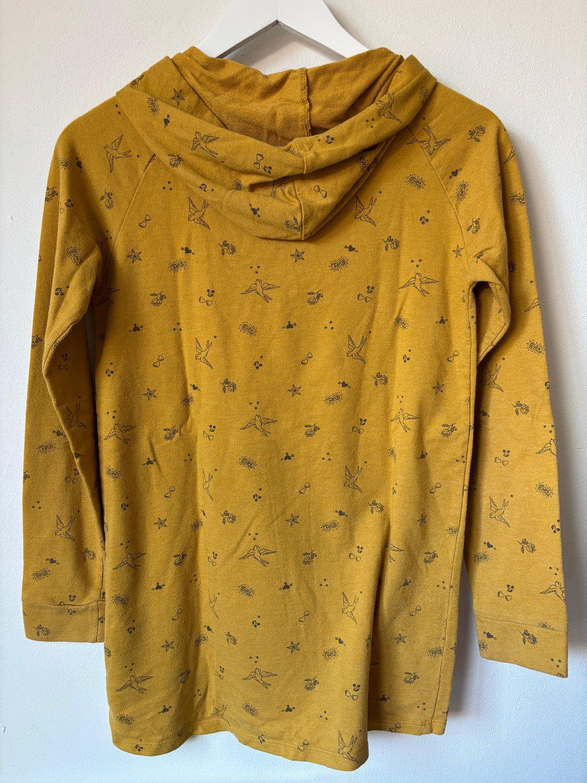 Mosterdgele sweater | Tex | 158/164