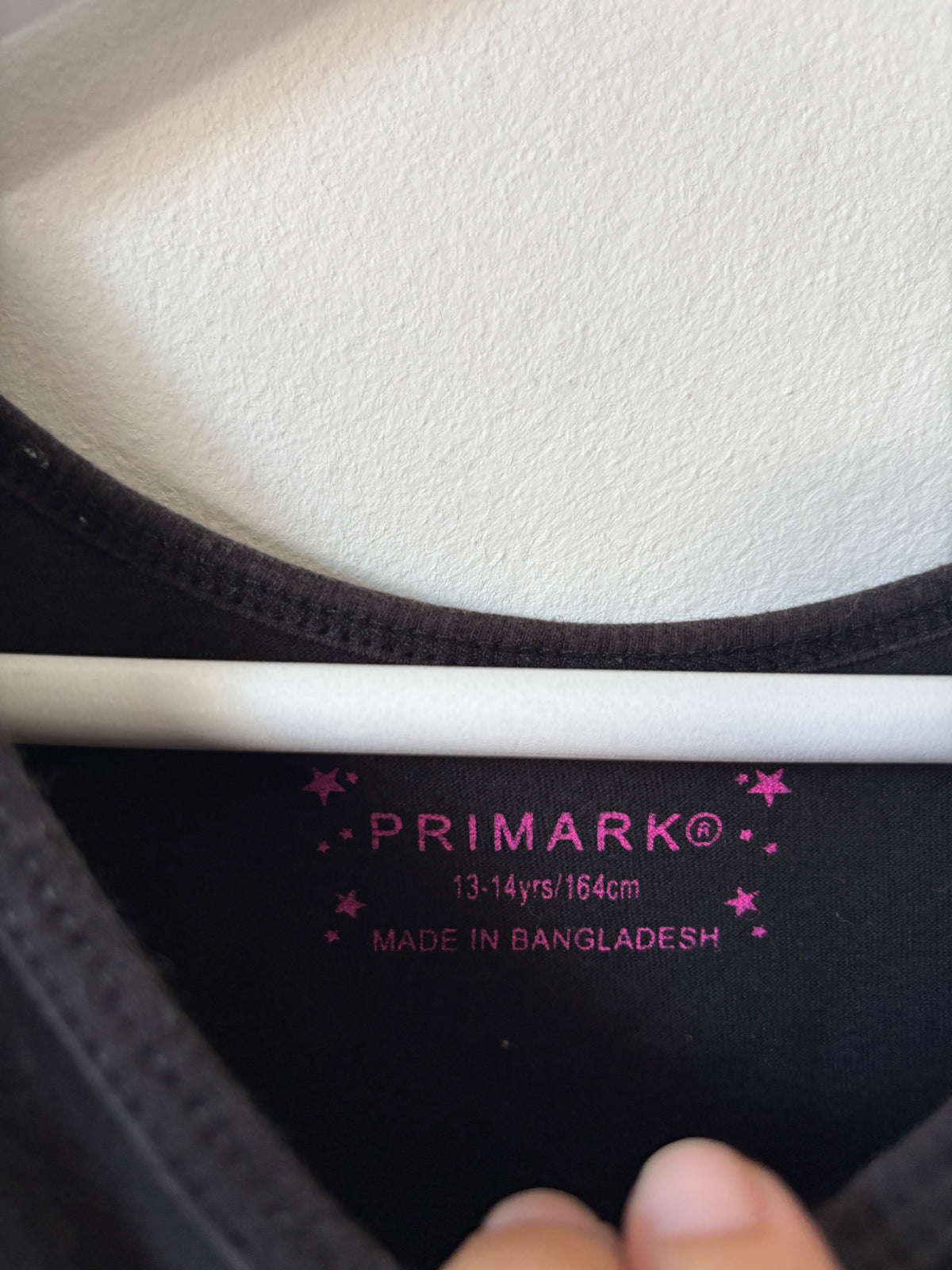 Zwarte top | Primark | 164