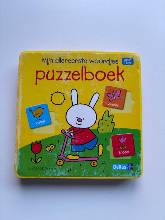 Mijn allereerste woordjes puzzelboek
