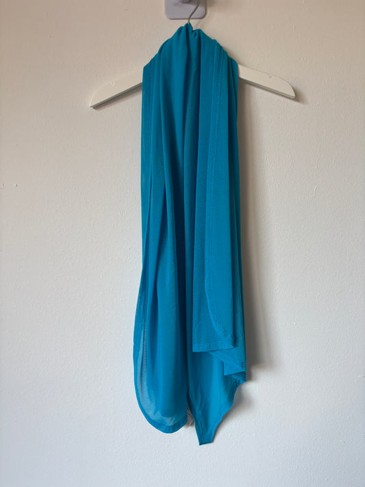 Blauw sjaaltje