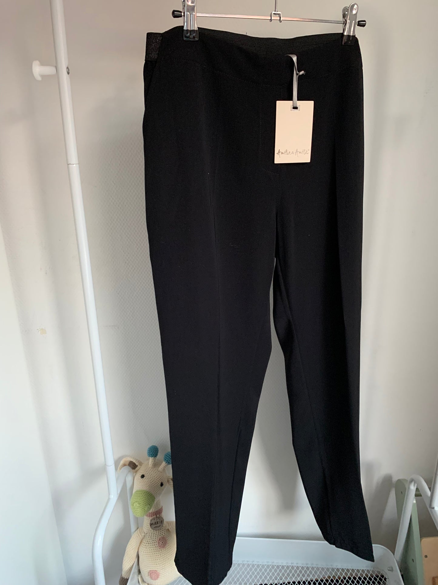 Zwarte geklede broek