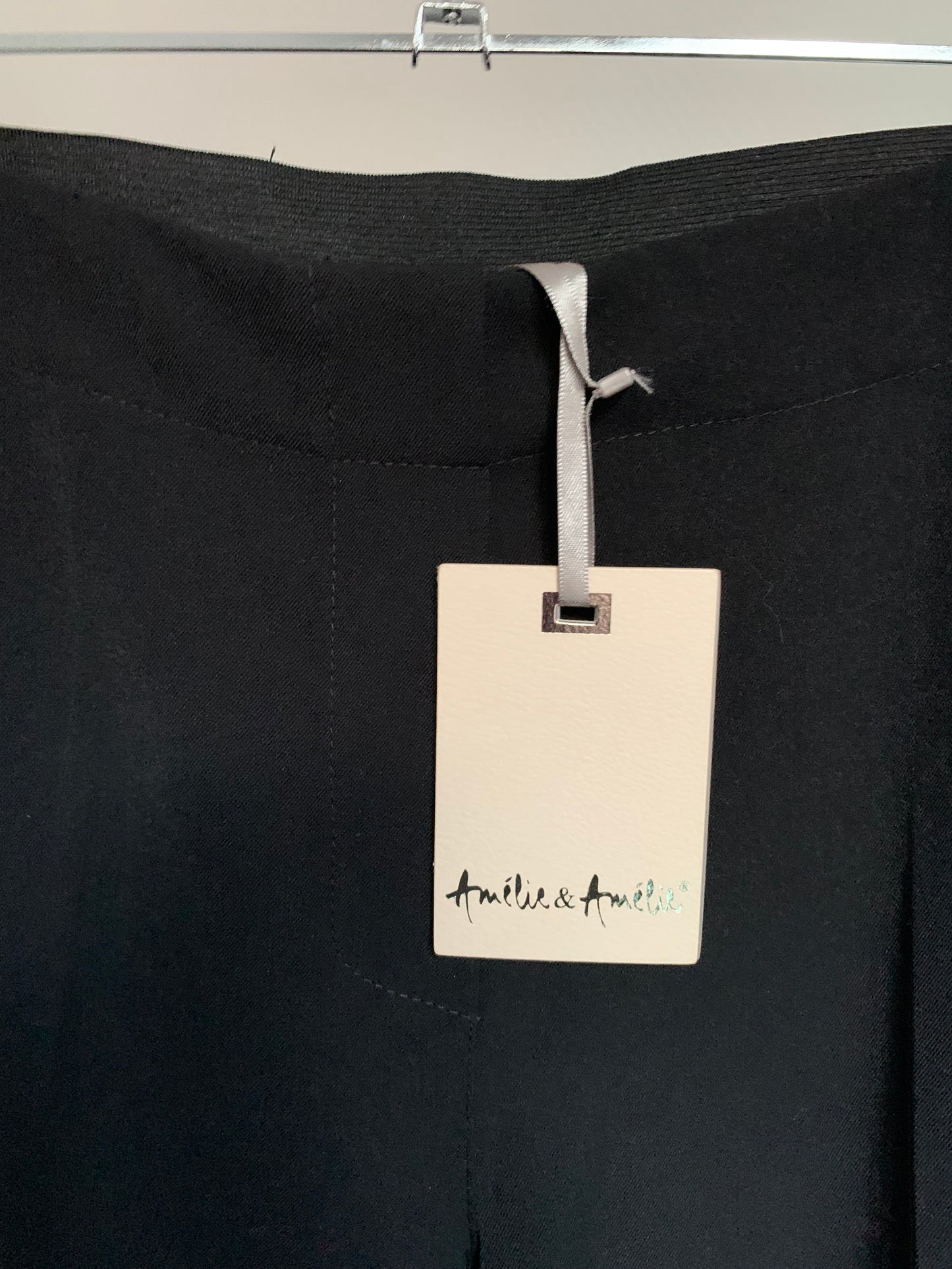 Zwarte geklede broek