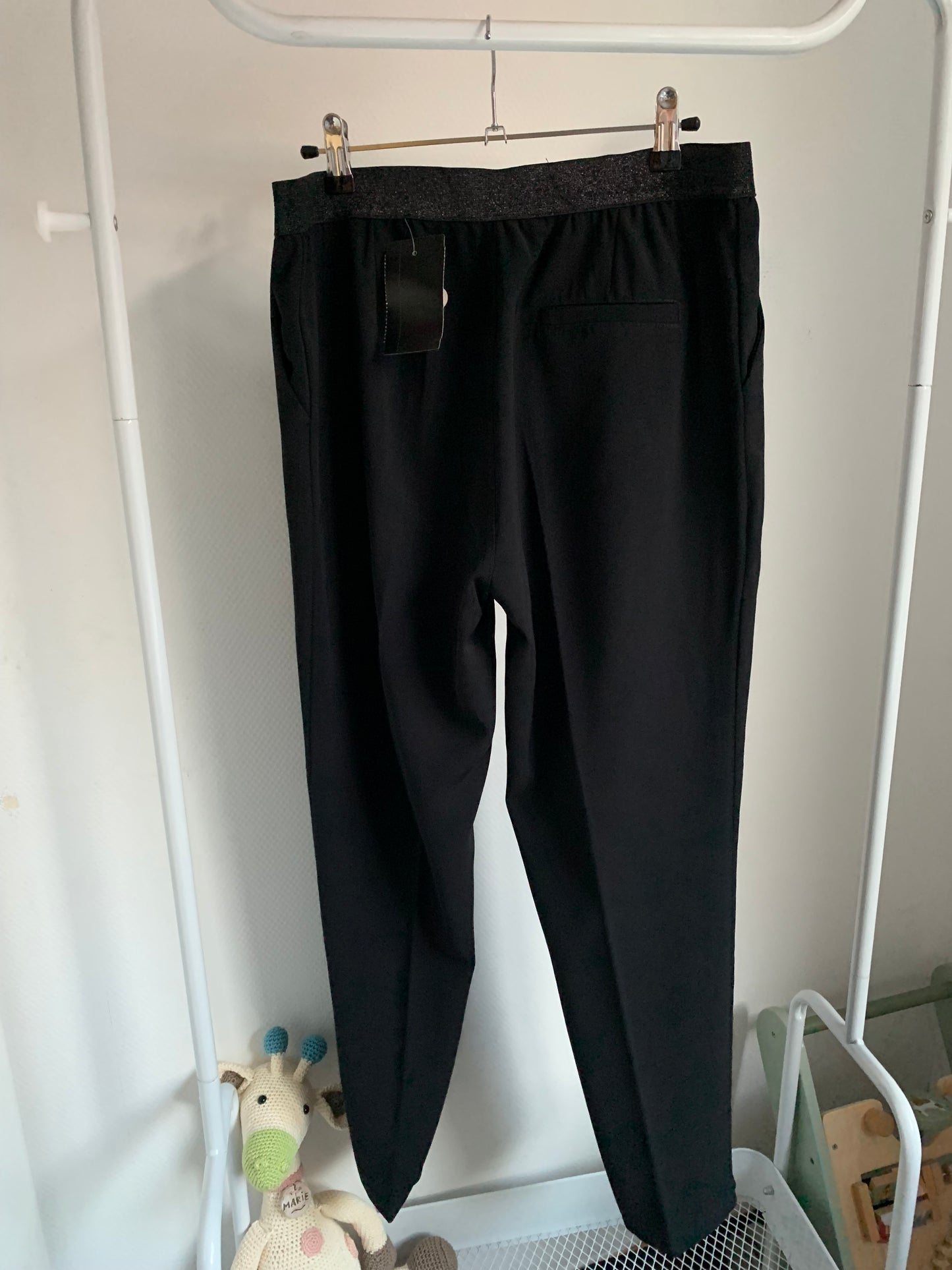 Zwarte geklede broek