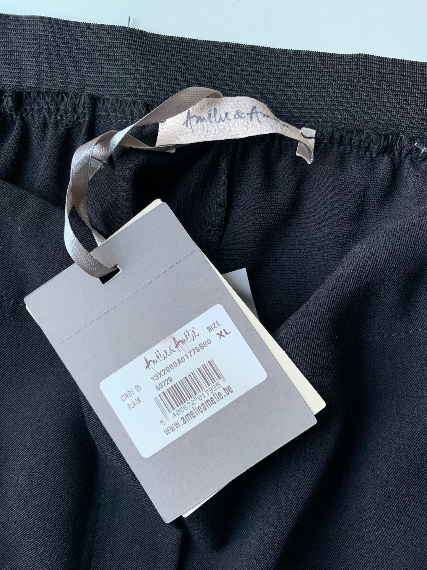 Zwarte geklede broek