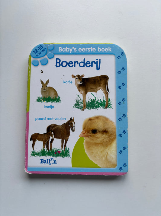 Baby's eerste boek - boerderij