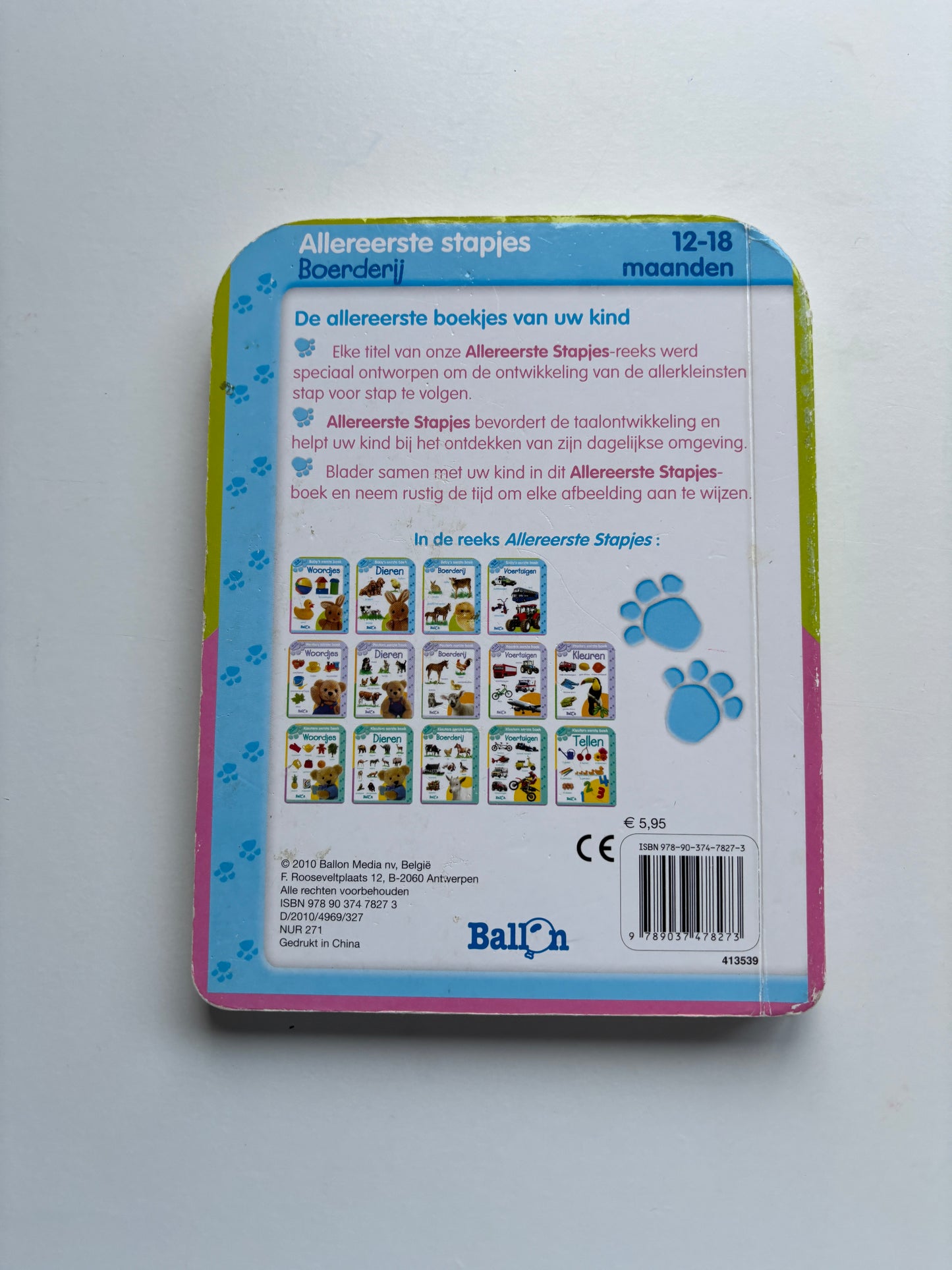 Baby's eerste boek - boerderij