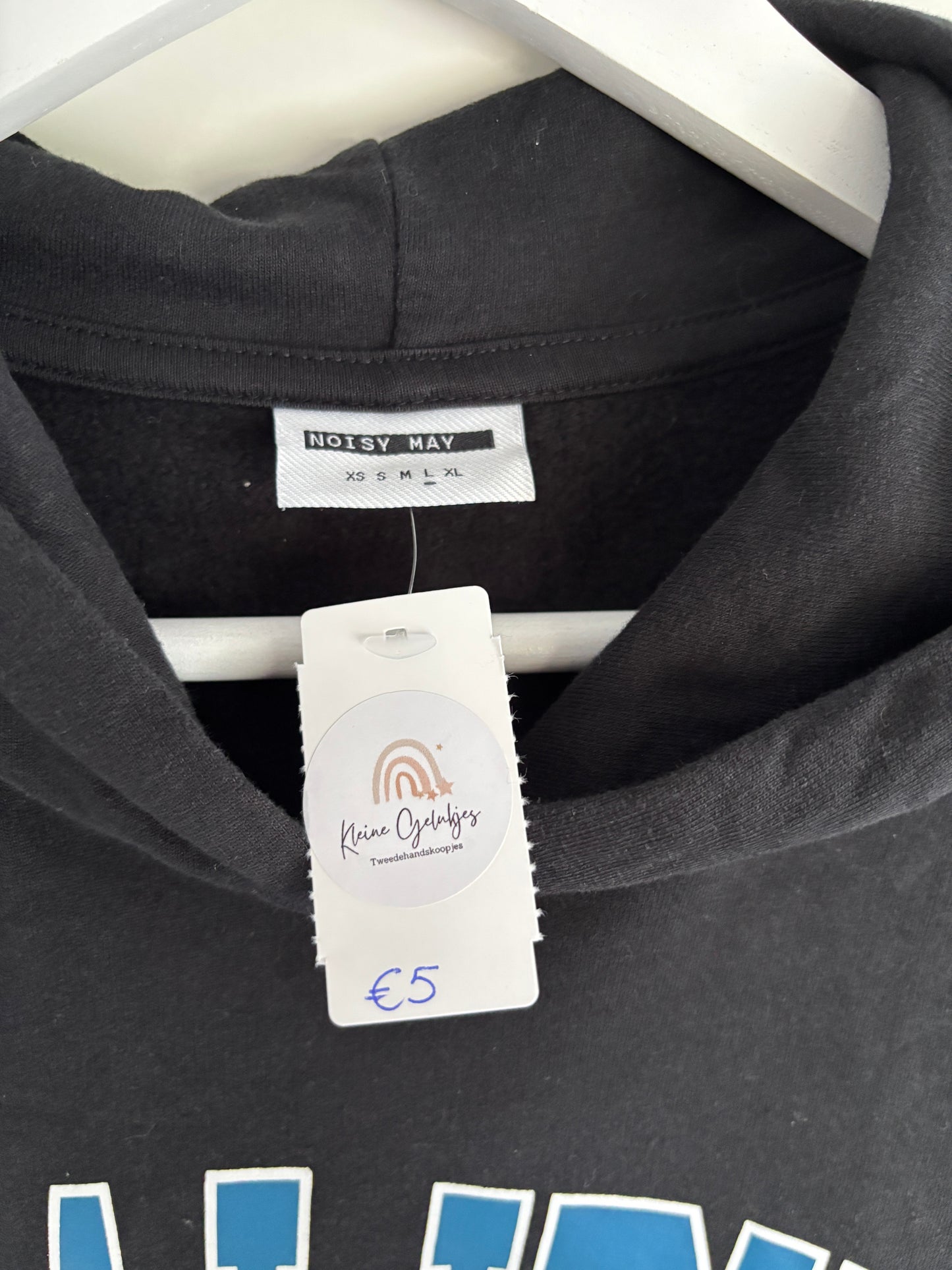 Zwarte sweater "Malibu"