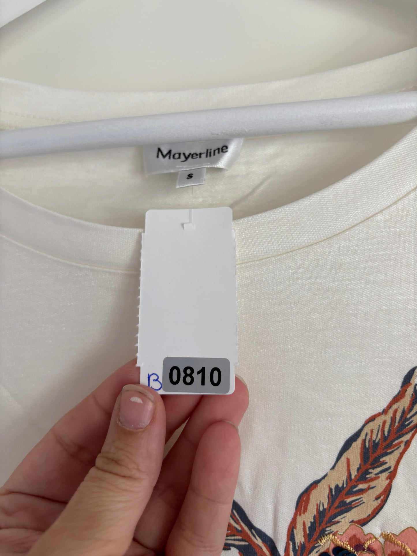 Blouse met herfstkleuren