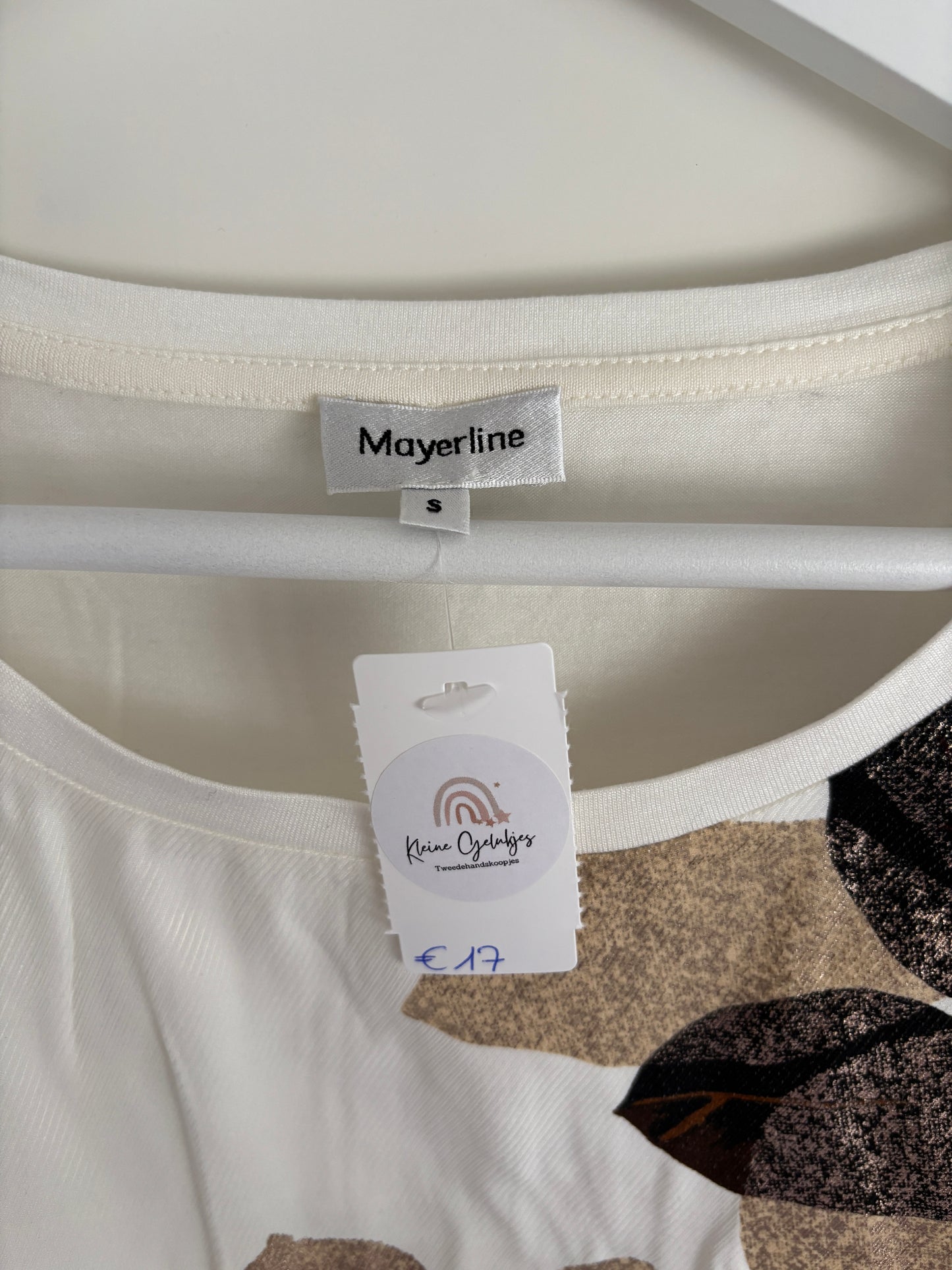 Blouse met herfstkleuren