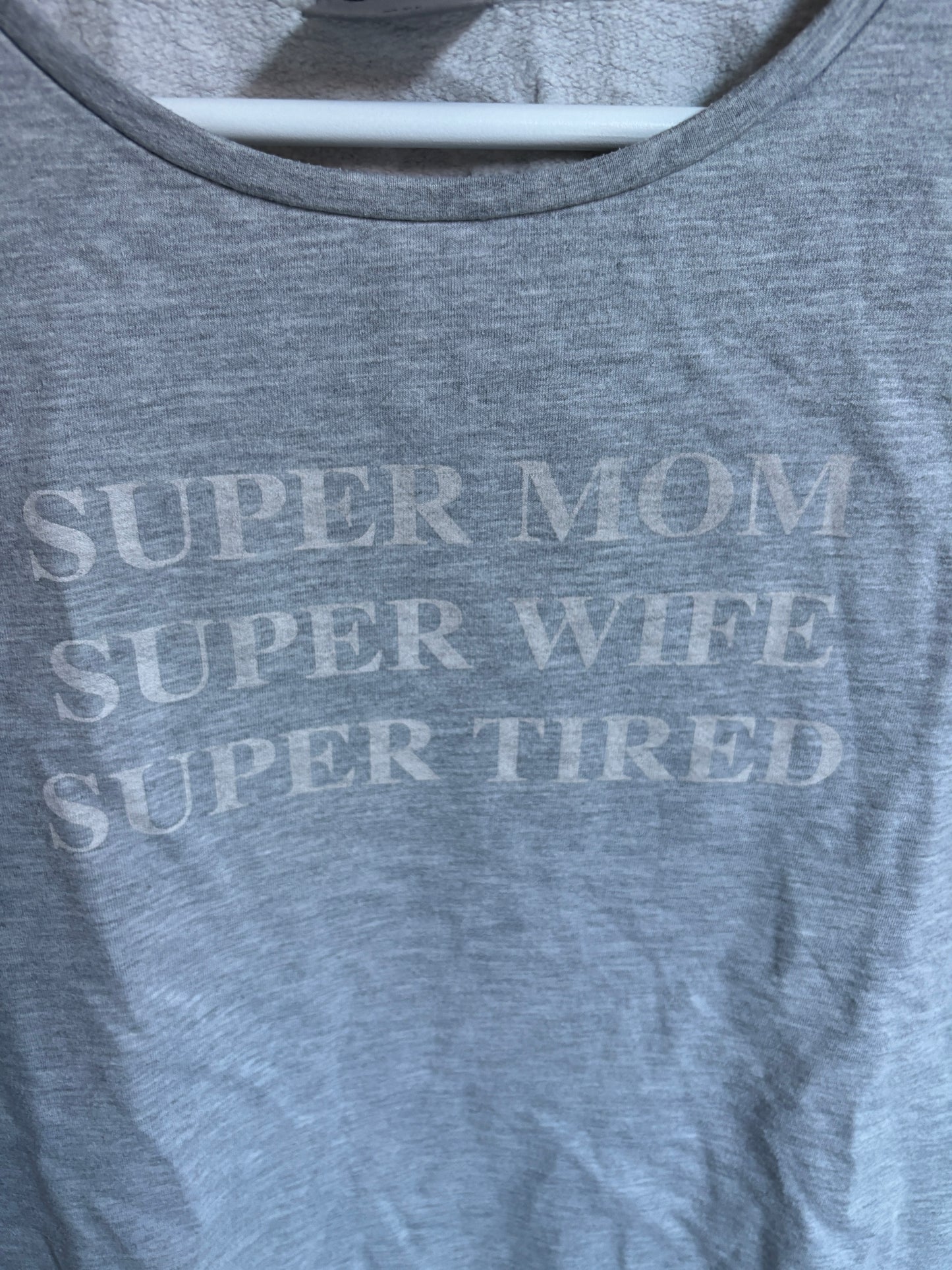 Lichtgrijze sweatshit