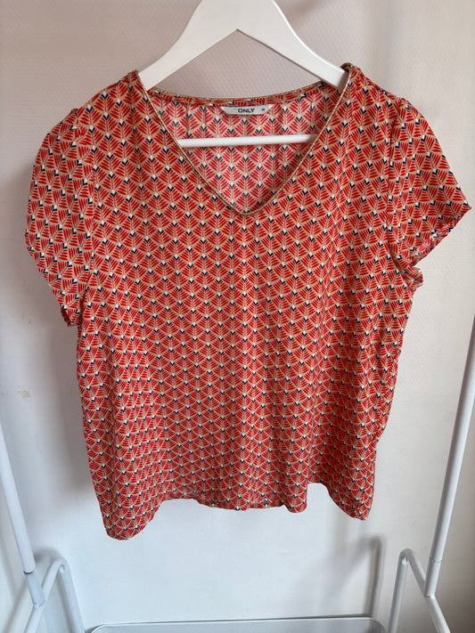 Oranje blouse