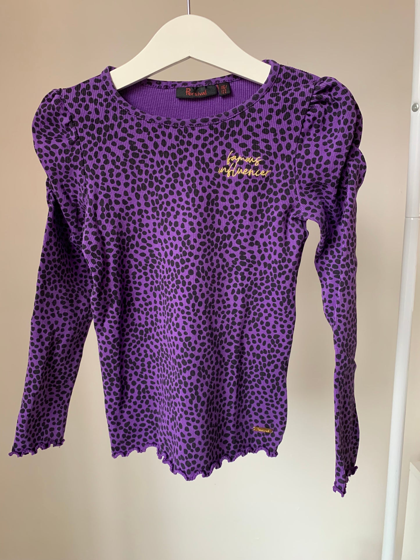 Persival longsleeve 116/122 - nieuwstaat ⚡
