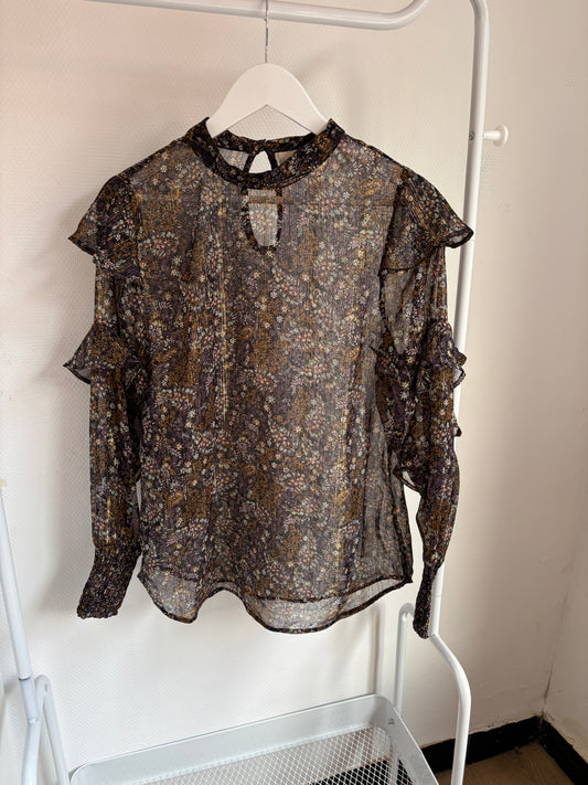 Doorzichtige blouse