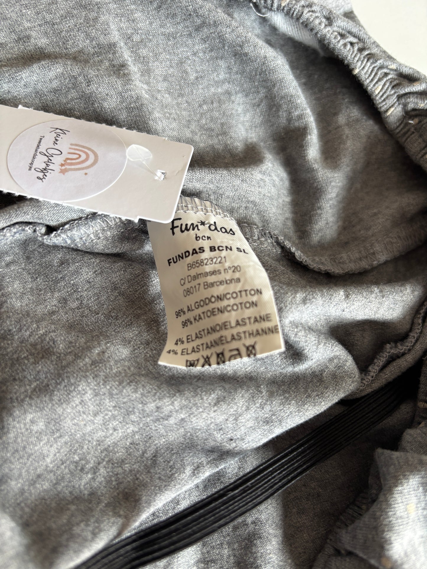 Grijze hoes Babybjorn