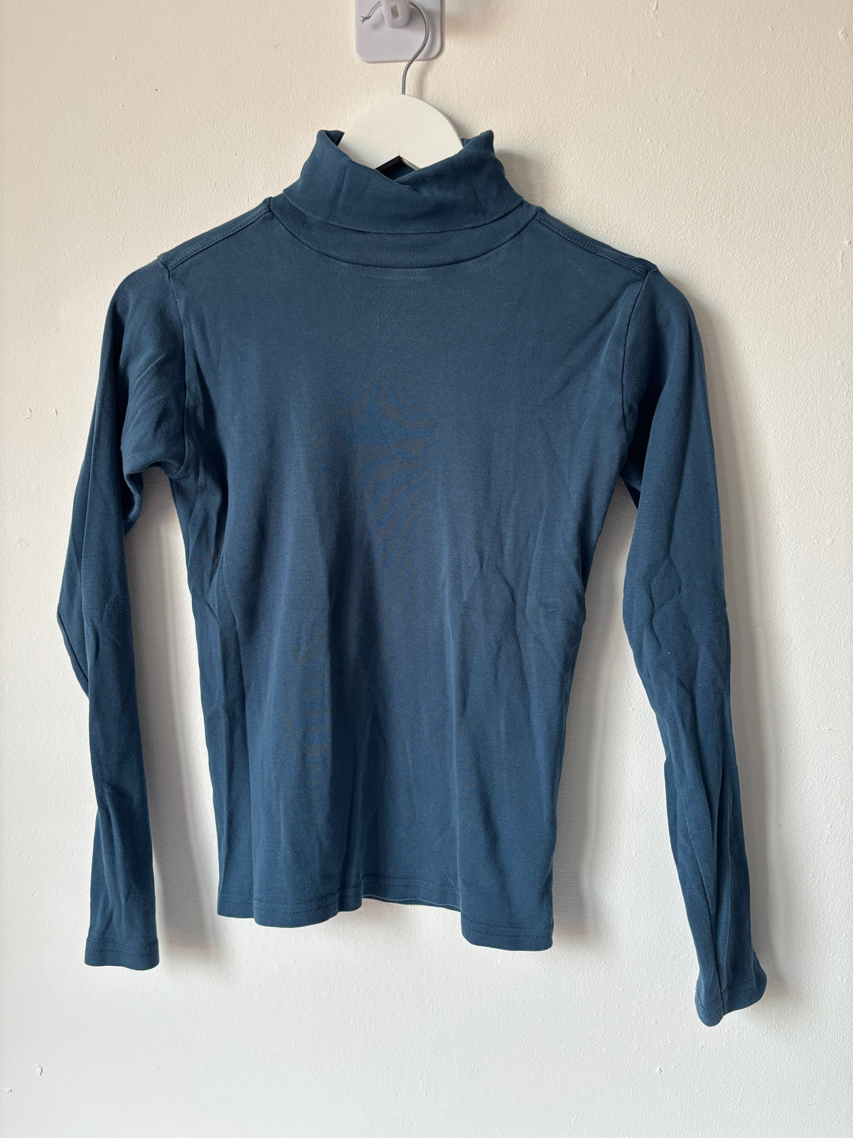 Blauwe colshirt | OneByOne | 152