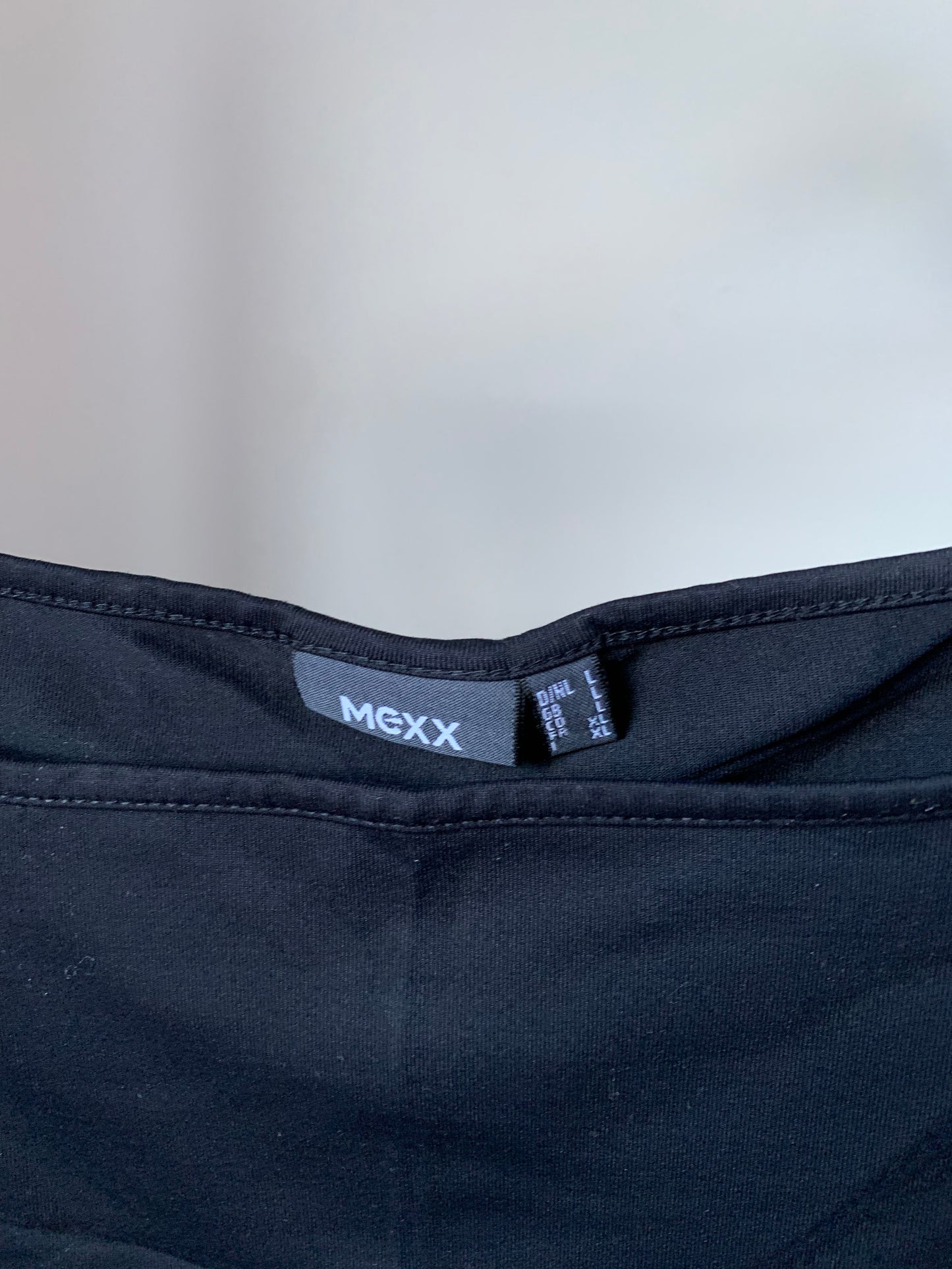 Zwarte basic top