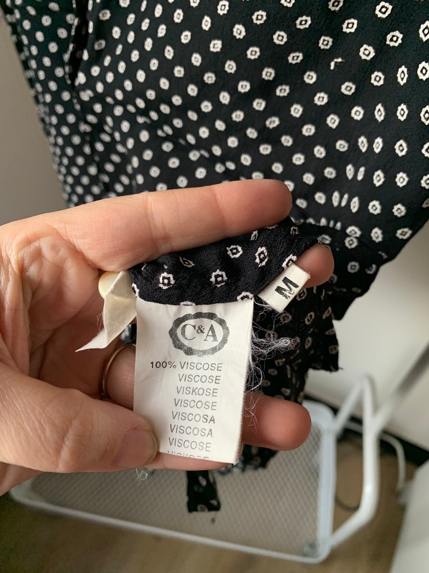 Zwarte blouse