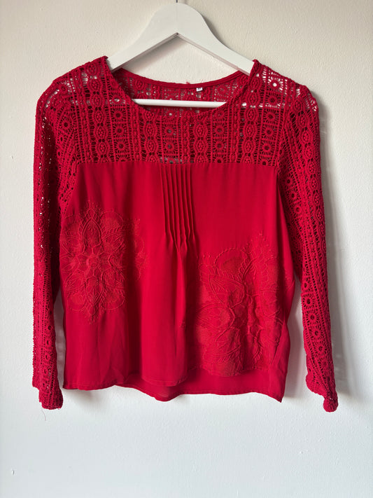 Rode blouse | Desigual | XS